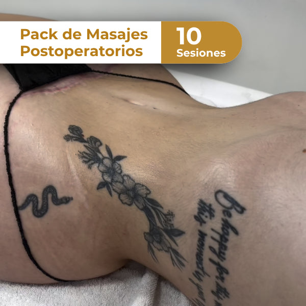 Pack de Masajes Post operatorio Full Body 10 sesiones