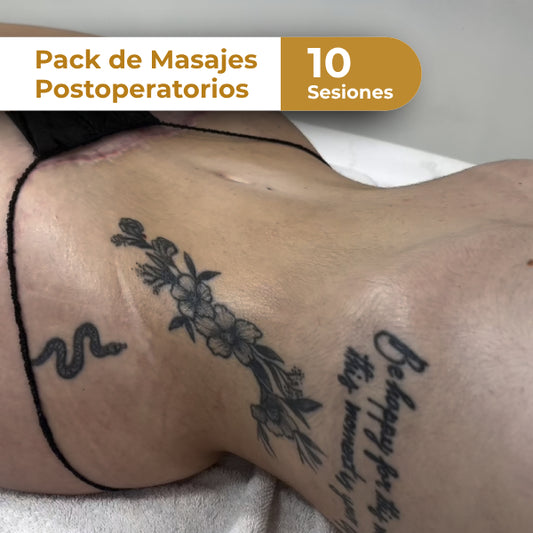 Pack de Masajes Post operatorio Full Body 10 sesiones